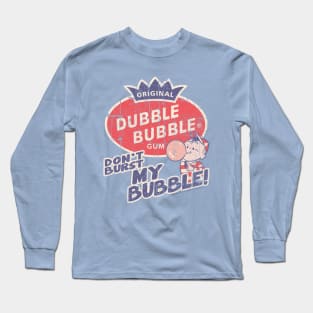 Vintage 80s Bubble Gum Long Sleeve T-Shirt